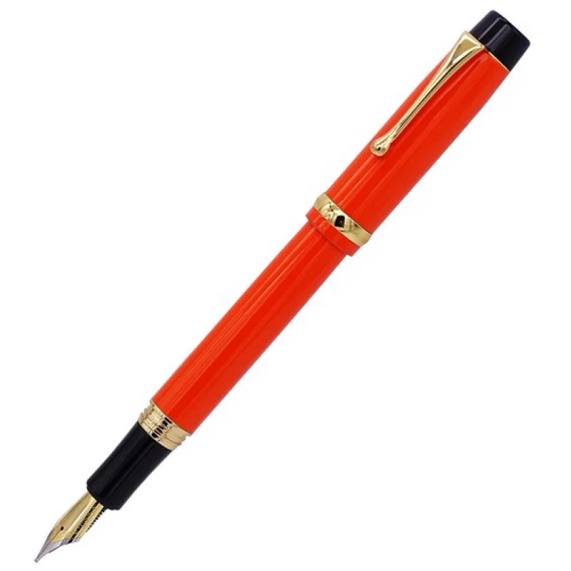 

A+ Jinhao 15 Metal Fountain Pen with Golden Clip Fashion Writing Office Ink Pen