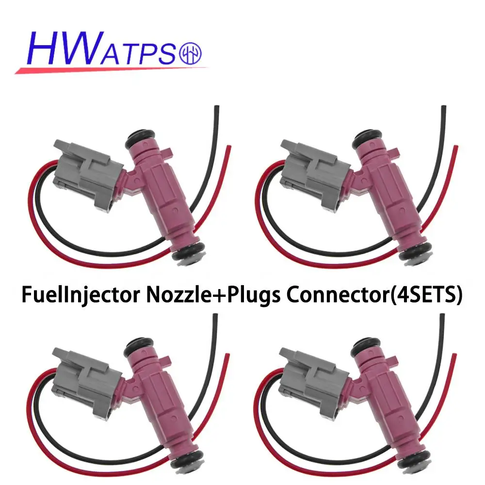 

HWATPS 4 Pcs For Hyundai Flex 1.0L Hb20 Picanto 1.0L 35310-04090 Fuel Injector Oil Spray Nozzle Jet 35310 04090 3531004090