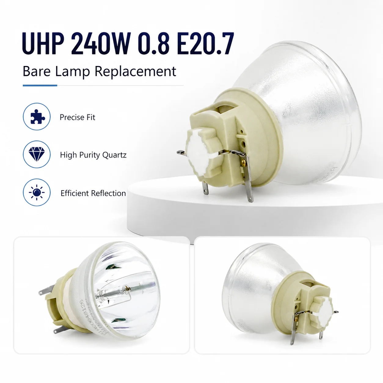 Lampa projektora UHP 240W 0.8  – Projector Lamp Replacement recenzja i cena