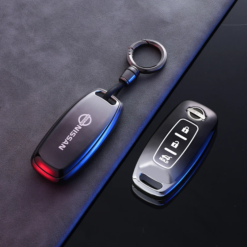 

3-кнопочный чехол для автомобильного ключа для Nissan X-trail t33 Kicks Qashqai J12 Juke Teana Altima Ariya, аксессуары для ключей 2023