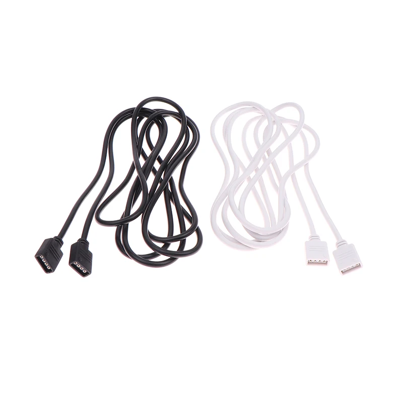 RGB Extension Cable 4Pin LED Connector Extension Cable Cord RGB 5050 3528 LED Strip Extend Connection Wire For LED Strip Light