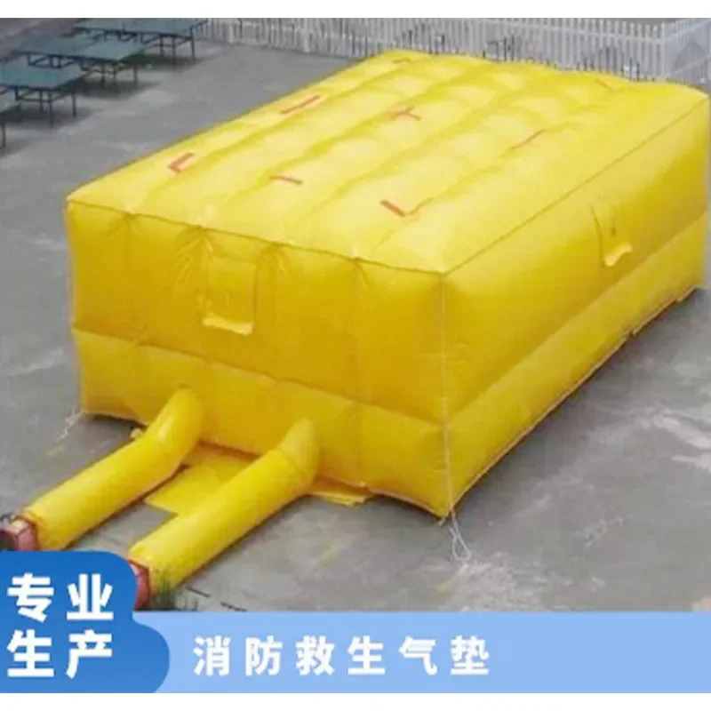 Inflatable fire rescue air cushion  site safety protection Emergency escape buffer air cushion