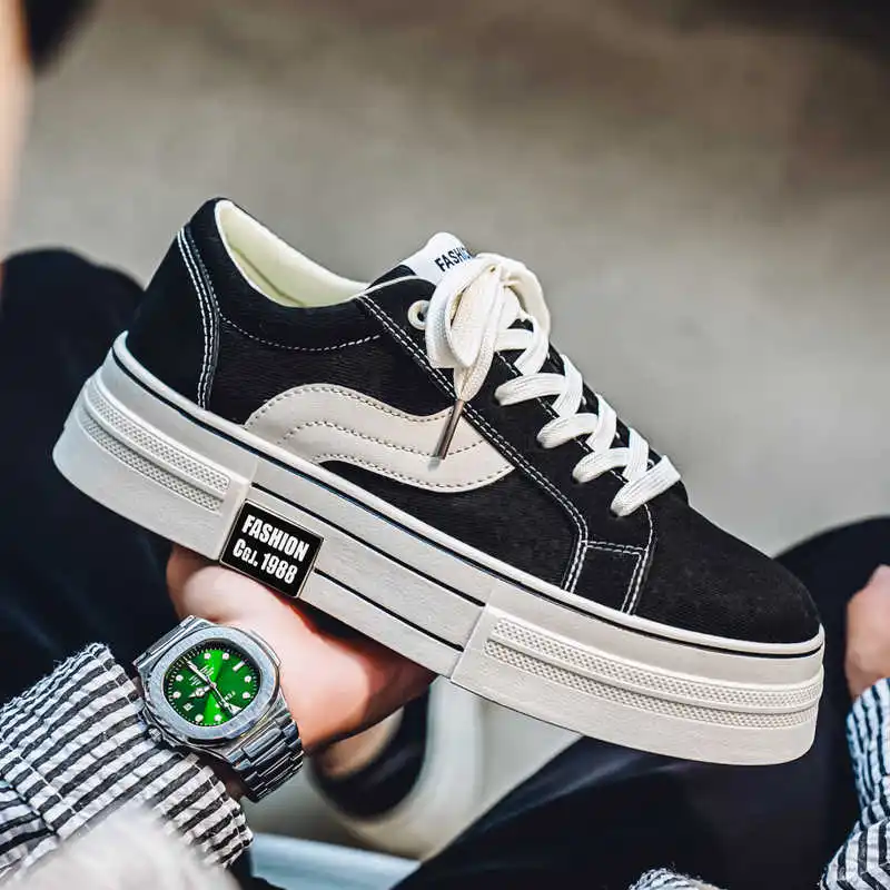 

High Sole Key Height Scarpe Donna Therapeutic Sneakers Men Black Sports Shoes For Basketball Loafter Trendy New Collection