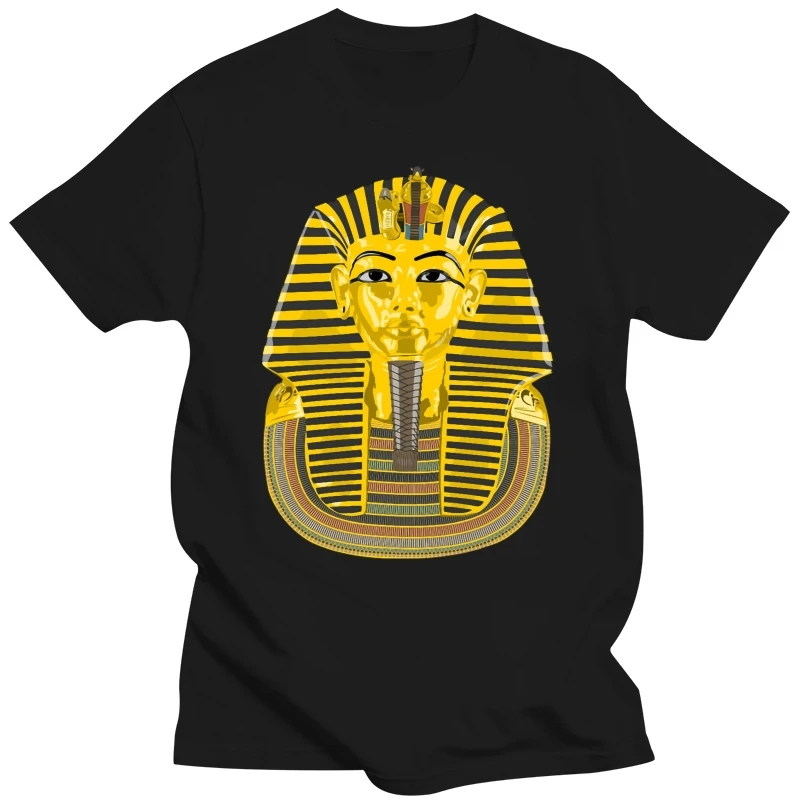 King Tut Statue Of An Egyptian King Unisex T Shirt Unisex Men Women Tee Shirt MAN T-SHIRT  summer cotton t shirts