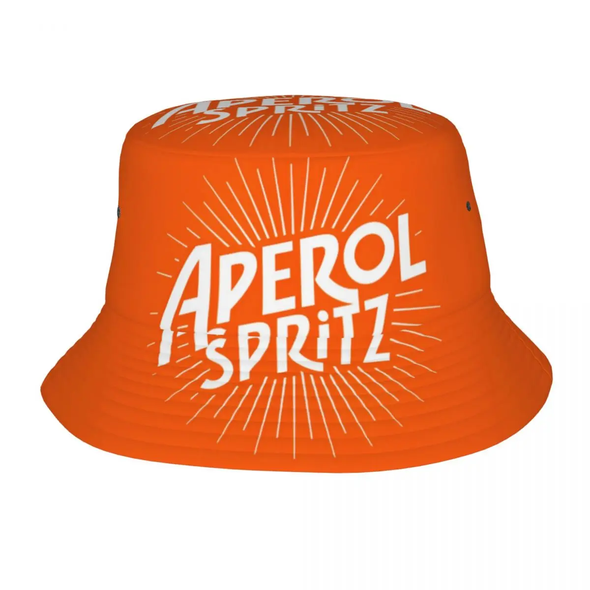 Summer Travel Headwear Cocktail Alcohol Drink Bar Merchandise Bucket Hats Sun Hat Aperols Spritz Boonie Hat UV Protection Hat