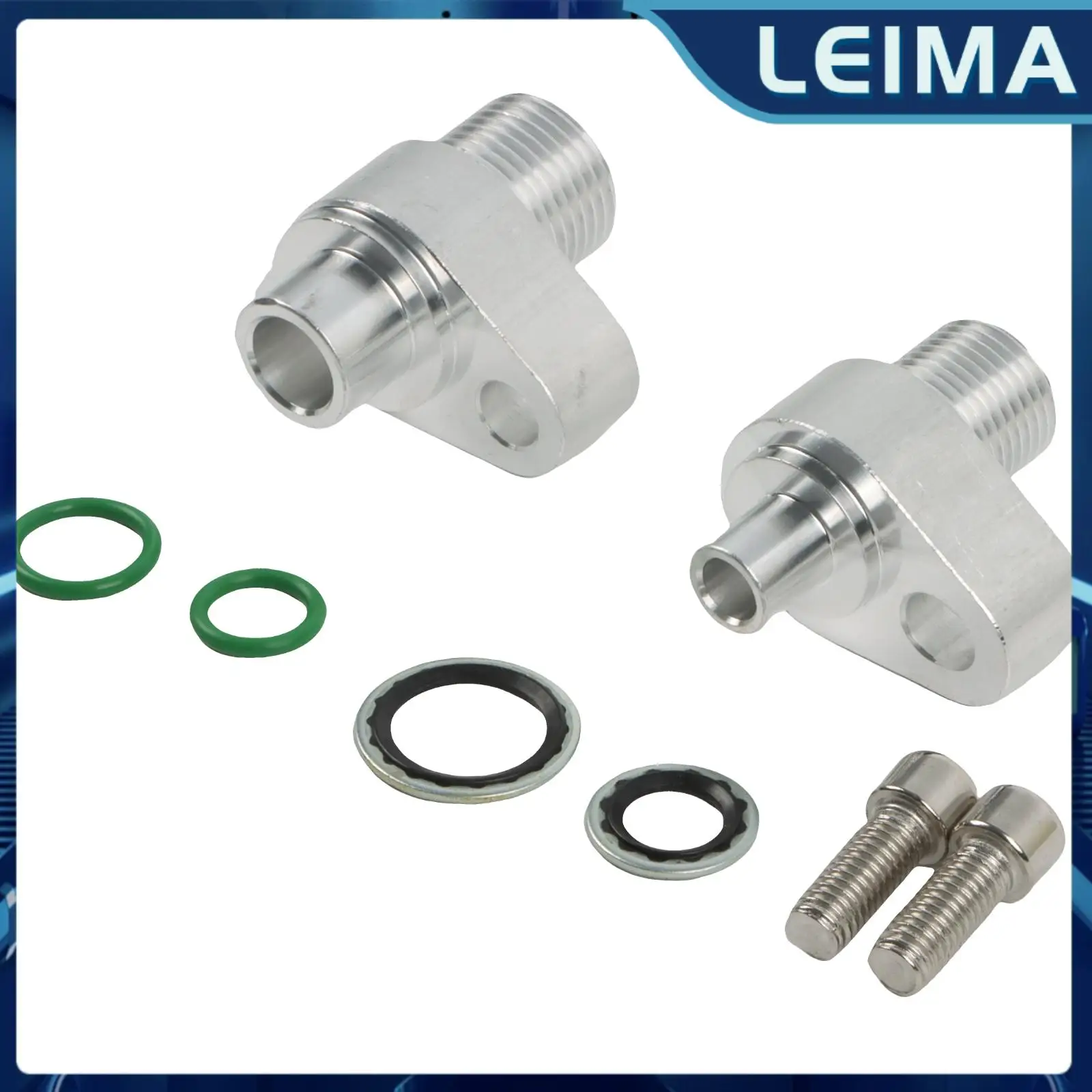 

2pcs 13mm 16mm Swap A/C Compressor Adapter Fittings 451-1105 451-1106 440-822 440-823 For 10S17F 10S20F Air Conditioning Parts