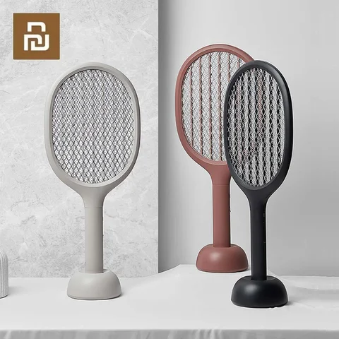 Youpin Solove P1 가정용 다기능 수직 전기 모기채 휴대용 플라이 킬러 곤충 모기 충전 스와터