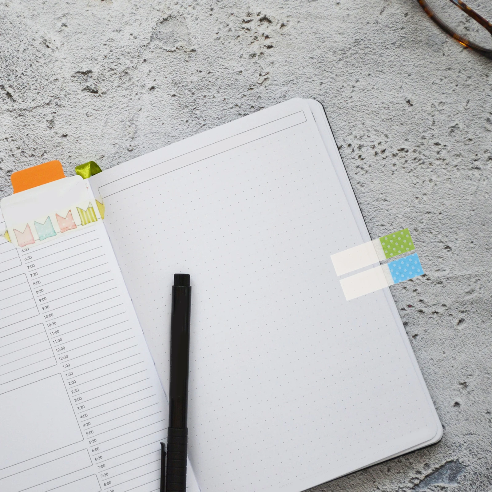 

6 Packs Sticky Index Label Colorful Page Marker Stickers Book Tabs For Notes Office School Lightweight Memo Pad Clear Writing