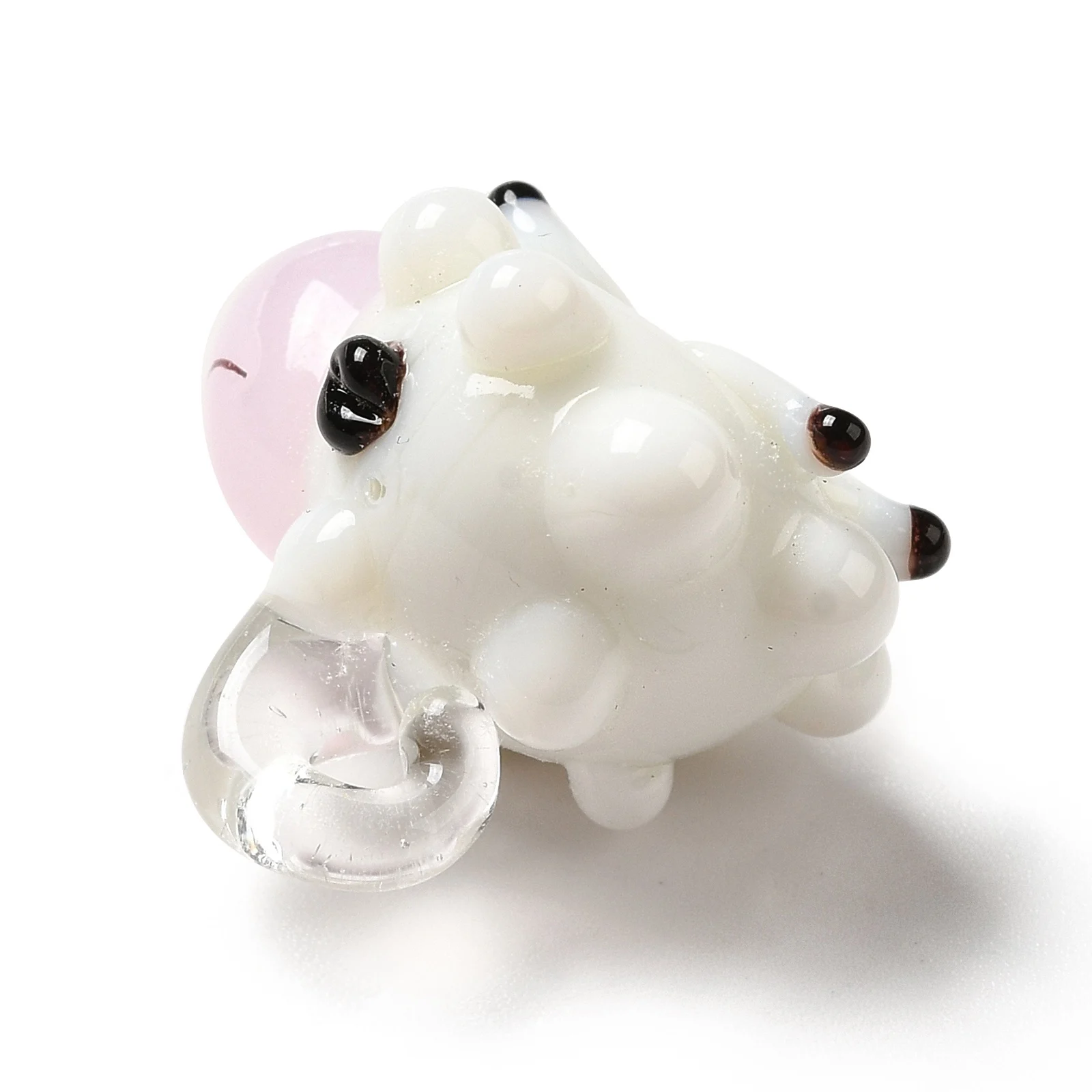 10pcs Cute Cartoon Animals Sheep Charms Pendants For Earrings Keychain DIY Jewelry Making Accessories