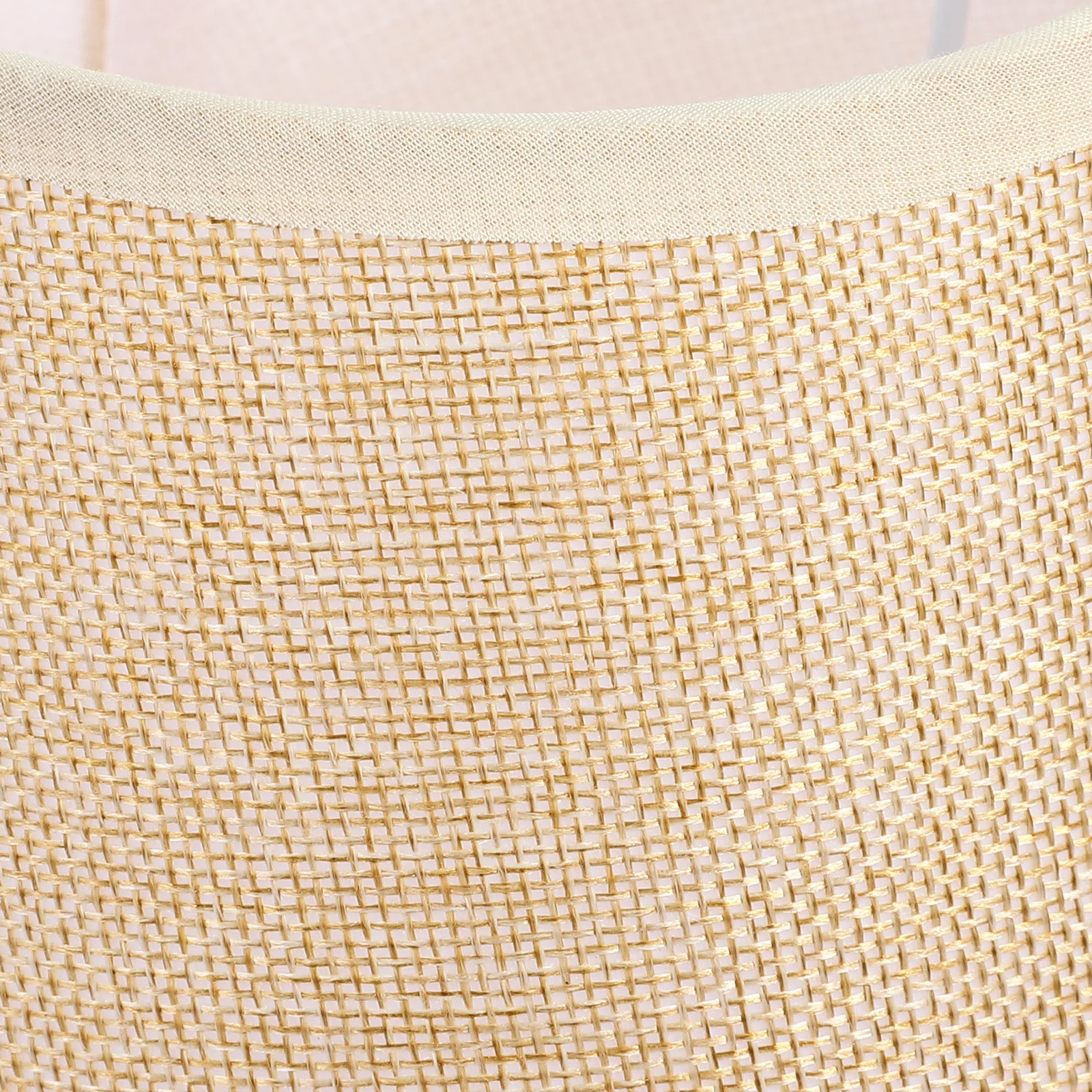 

Round Cylinder Lamp Shade Fabric Linen Table Desk Bedside Light Cover Simple Dustproof Replacement For Living Room Office