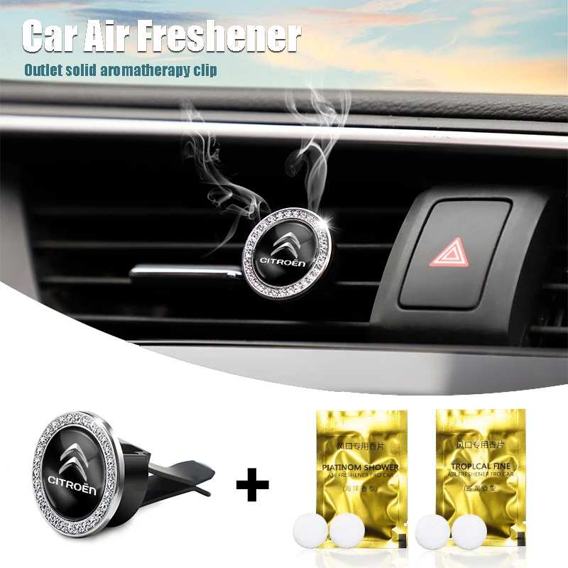 Car Air Freshener Perfume Clip  Aromatherapy Diffuser For Citroen C4L Berlingo C3 Vts Celysee C4 Saxo C2 Aircross Cactus SEGA C1