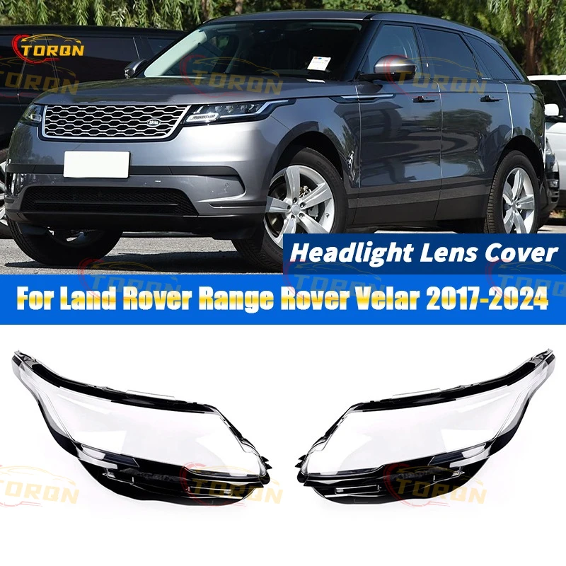 

For Land Rover Range Rover Velar 2017-2024 Car Headlight Lens Cover dust cover for headlights car accessories automobil parts