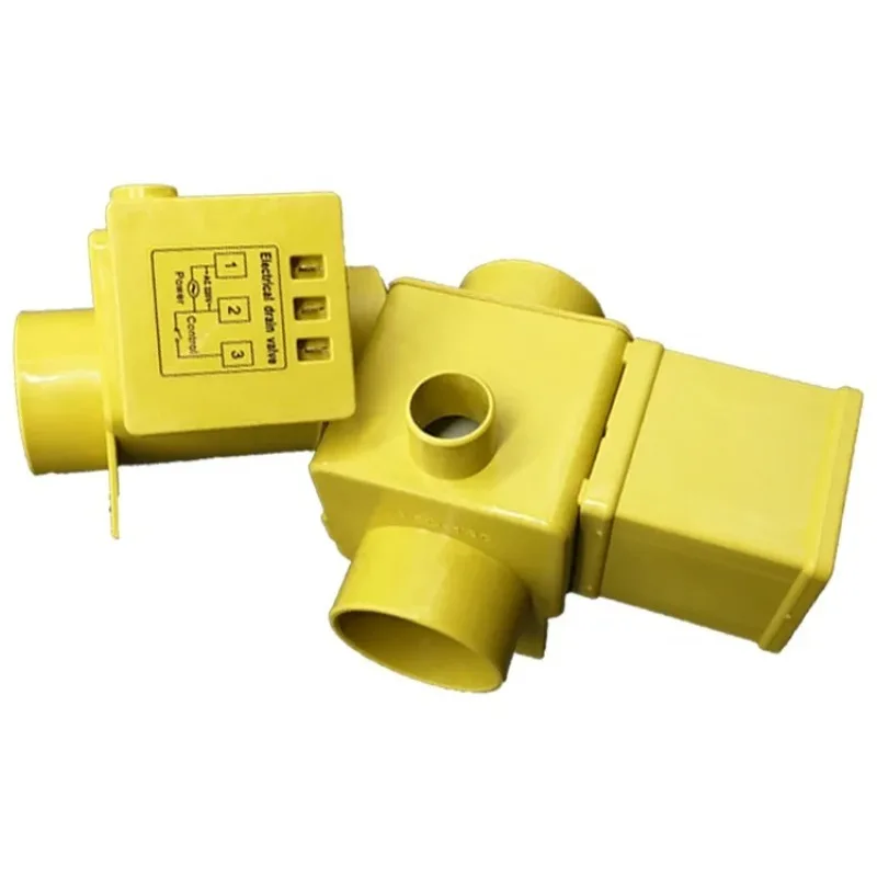 3 Inches 90 Degrees 220v 3 Wire Automatic Drain Water Valve Drain Pump for Industrial Work Clothes Washing Machine