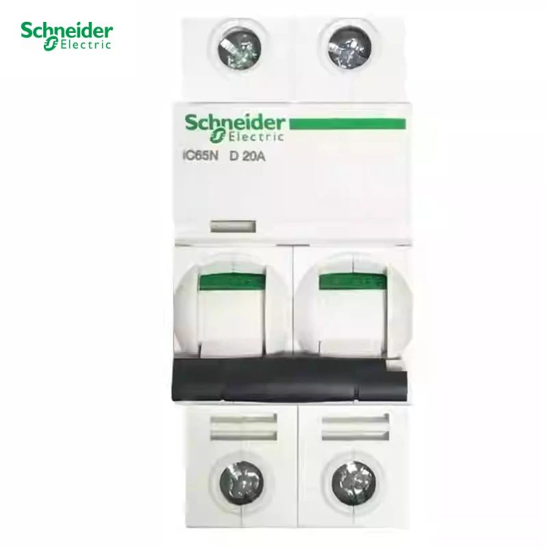 

Миниатюрный автоматический выключатель Schneider, воздушный выключатель IC65N D, тип 1P 2P D10A D63A D20A D32A, сетевой фильтр