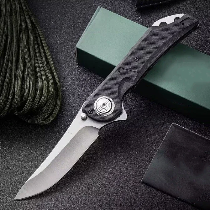 CRK 5401 Pocket Folding Knife D2 Blade Steel+G10 Handle Tactical Self Defence Hunting Camping EDC Survival Tool Knives