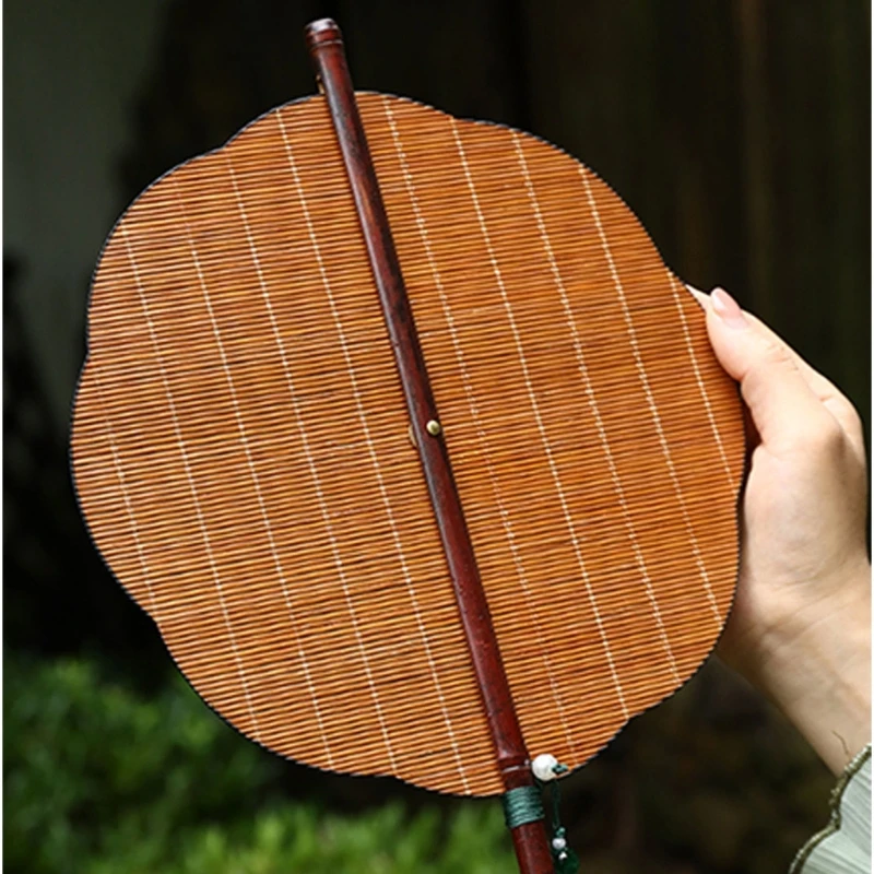  Handwoven Bamboos Folding Hand Fan With Intricate Craftsmanships Portable Decoration For Classical Home Aesthetic