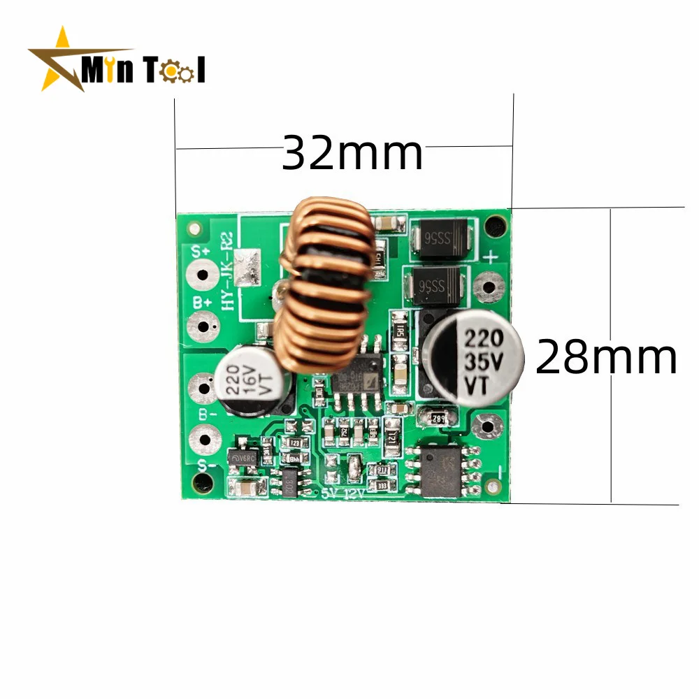 Solar Charge Controller 3.2V/3.7V to 5V/12V 1.5A  Step Up Module Battery Charger Module Power Supply