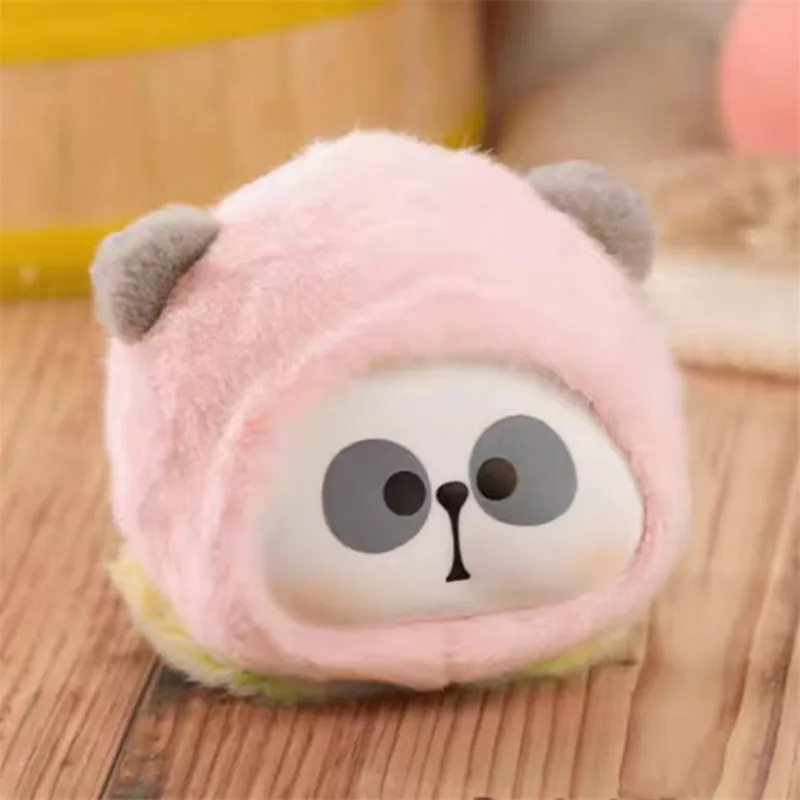 Mr.Pa Rake Teacher Rake Small Kitchen Blind Box Panda Cute Pendant Backpack Decoration Send Friends Surprise Toy Gift Doll