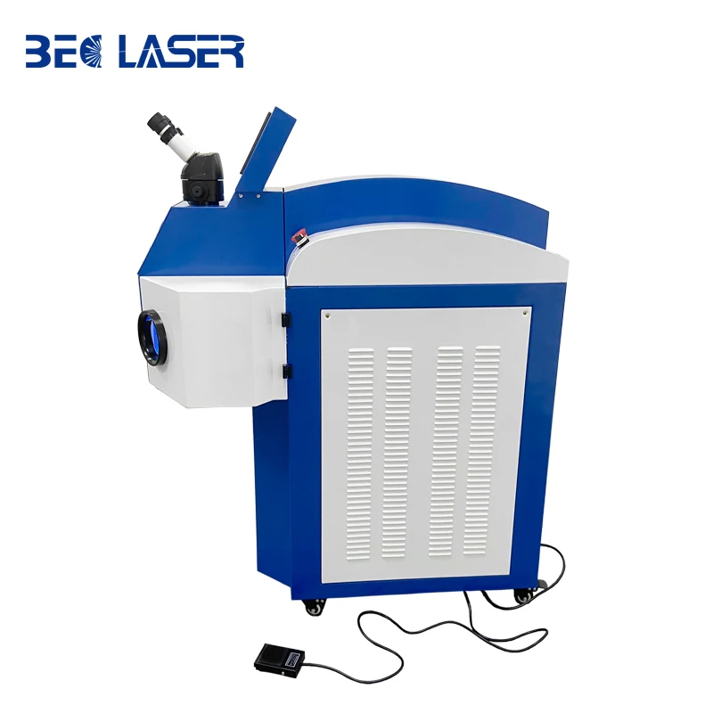 200W Integrated Inbuilt Water Chiller Welder Laser Hine With CCD Monitor For Jewelry Welding Repair