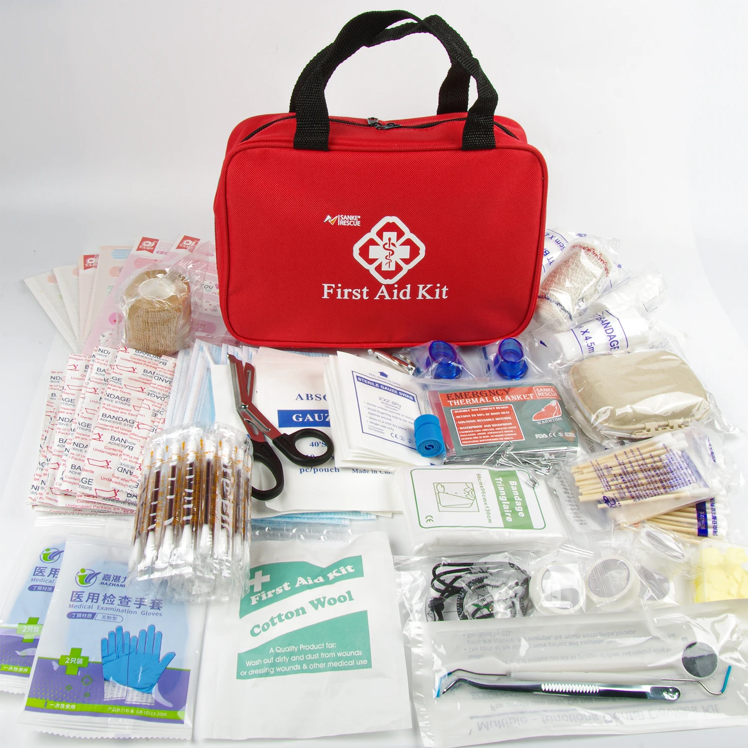 Artículos de supervivencia Kit de primeros auxilios médico táctico, bolsa Ifak, accesorios de enfermería, bolsa médica, equipo de autodefensa,