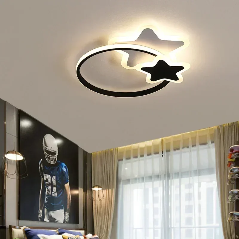 Modern LED Ceiling Lamp For Children Room Living Dining Bedroom Study Aisle Chandelier Indoor Home Decor Lighting Fixture Luster