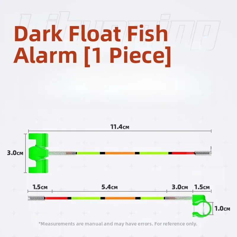 For Shore Fishing Float Signal Indicator with Direct Line Coupling and Sensitive Spring for Precise Bite Notification