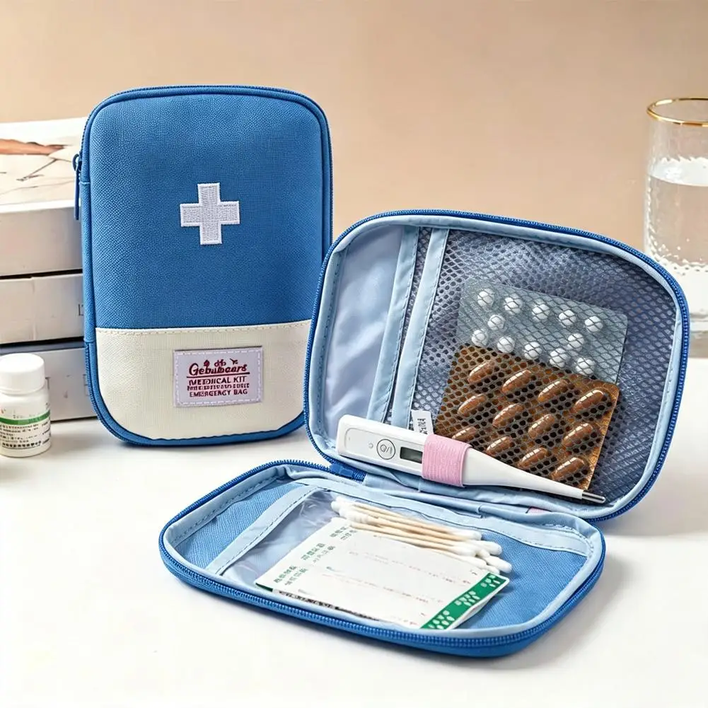 Large Capacity Portable First Aid Kit Bag Emergency Medical Storage Organizer for Home,Car,Travel,Camping,Outdoor Survival