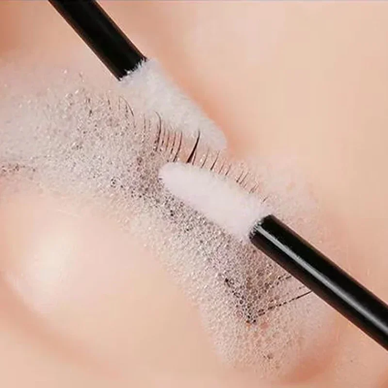 CNKESS-Brosse en coton pour le nettoyage des cils, accessoire de maquillage pour les extensions de cils, outil pour SPA, vente en gros