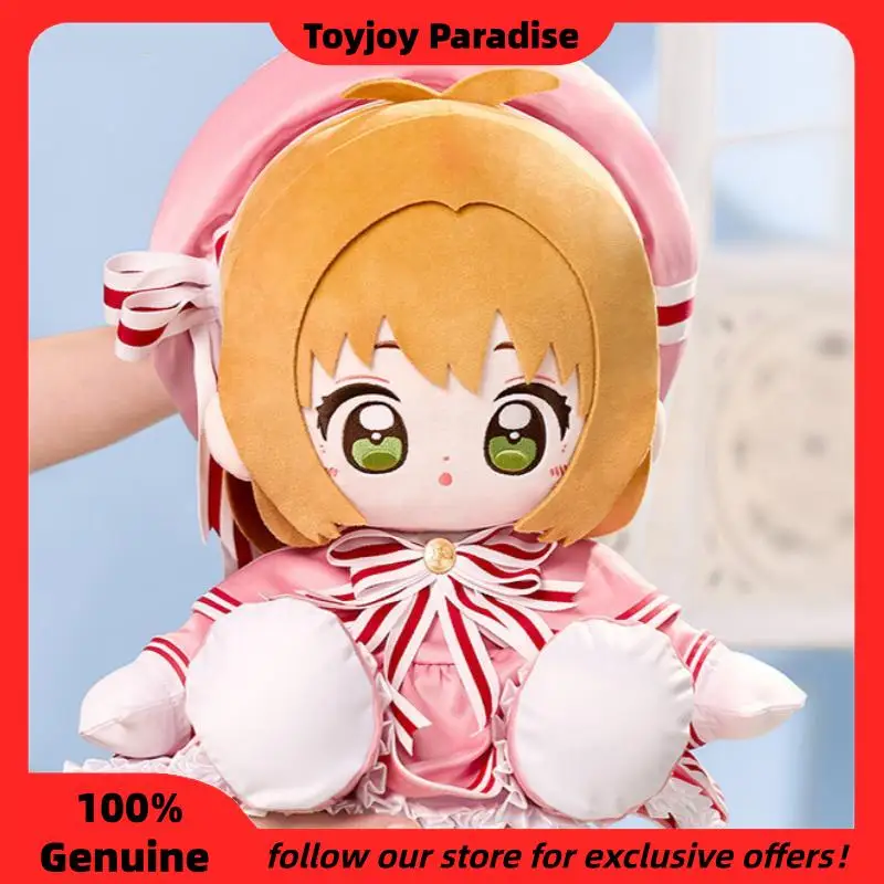 Genuine 30cm Cotton Plush Doll Cardcaptor Sakura Clear Card Huhu Cute Anime Acg Toy Figure Home Decor Collections As Fans Gifts