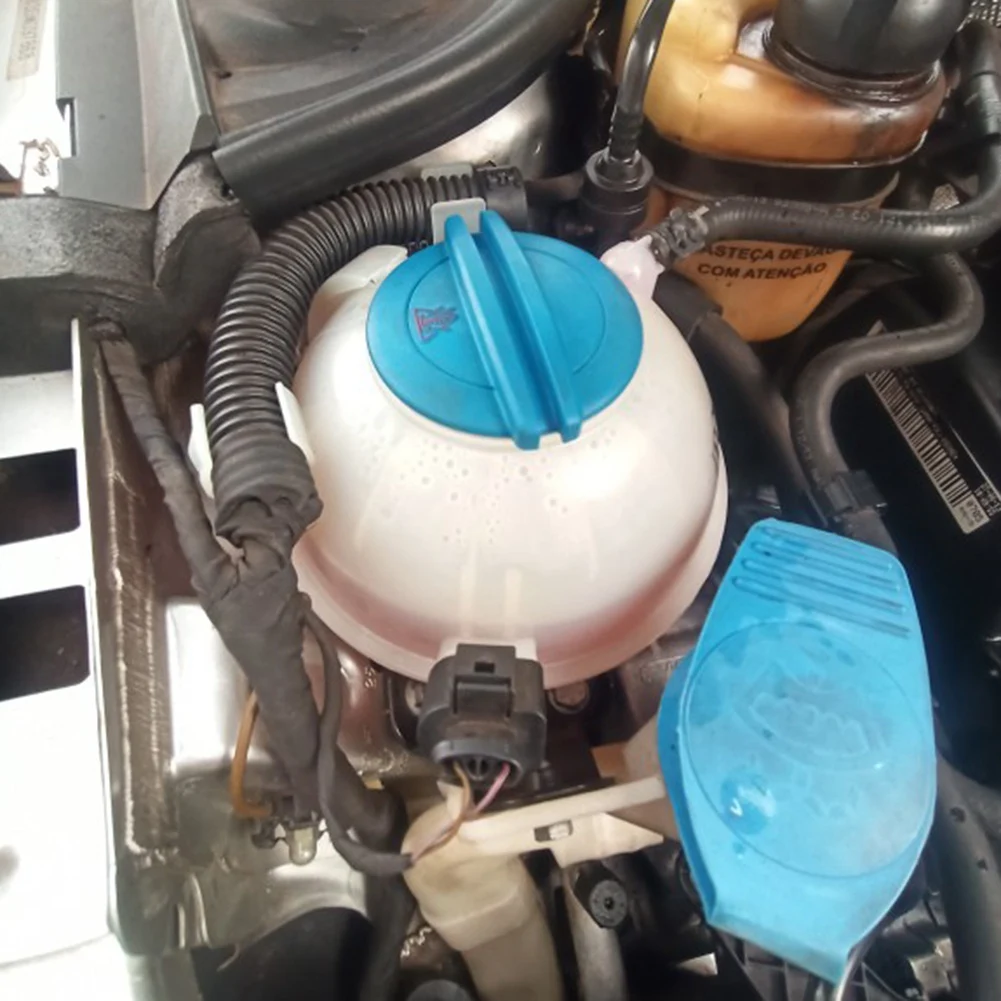 ABOU-Engine Radiator Coolant Reservoir Tank Bottle And Cap For GOLF MK6 JETTA MK5 TIGUAN PASSAT CC 1K0 121 407 A