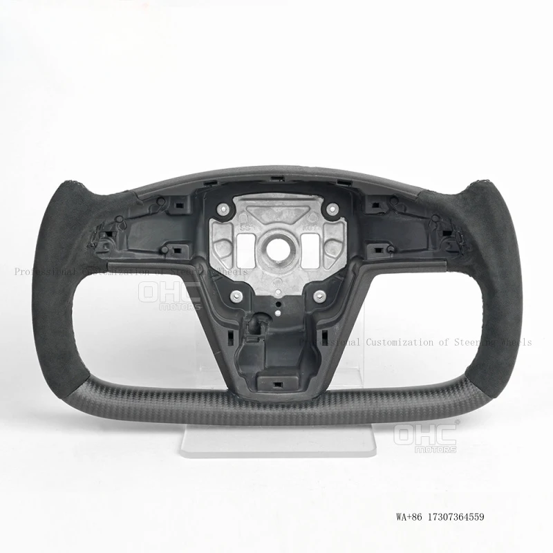 Suitable for Tesla model X/S yoke steering wheel carbon fiber upgrade modification