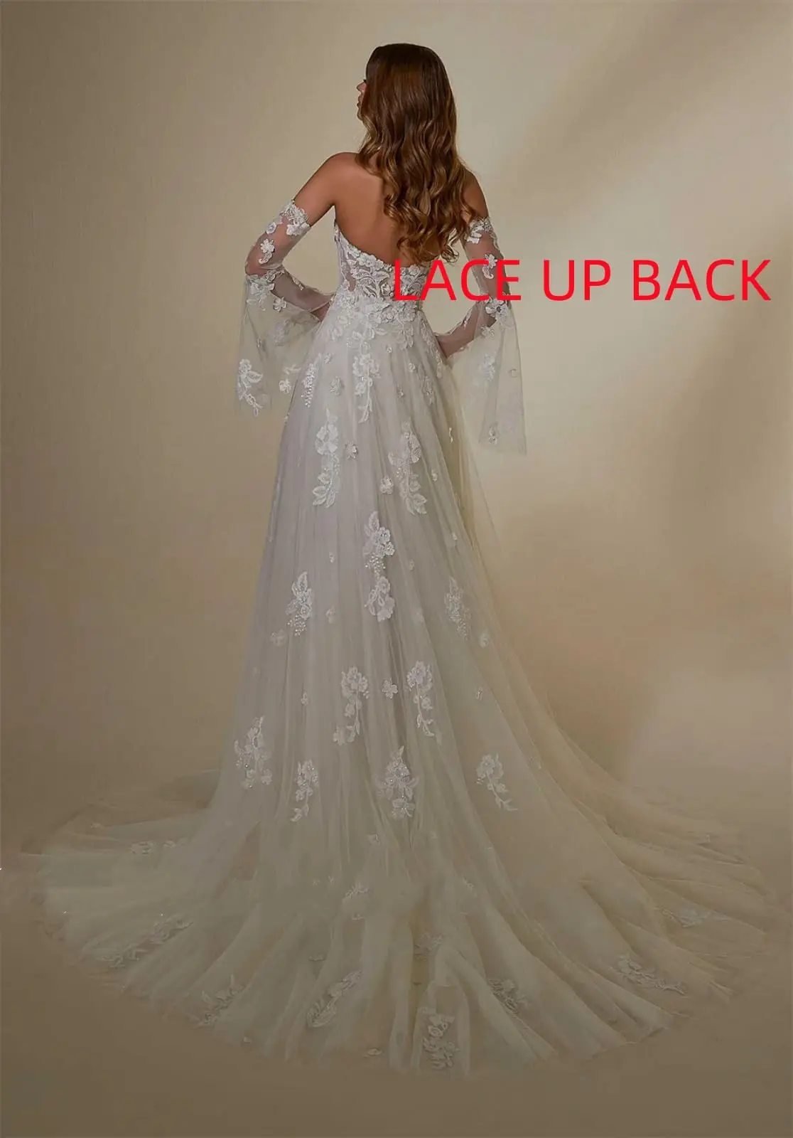 Short Wedding Dress Summer Wedding Gown for Women 2 Pcs Bridal Dress with Detachable Train Off Shoulder Bridal Gown