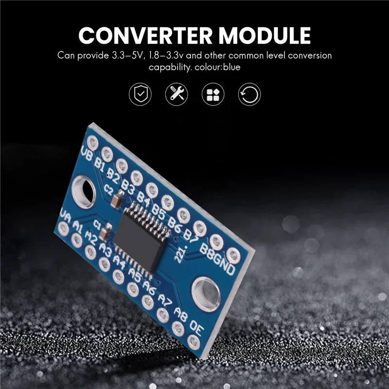 

Superior 5Pcs TXS0108E 8 Channel Logic Level Converter Bi-Directional High Speed Full Duplex Shifter 3.3V 5V