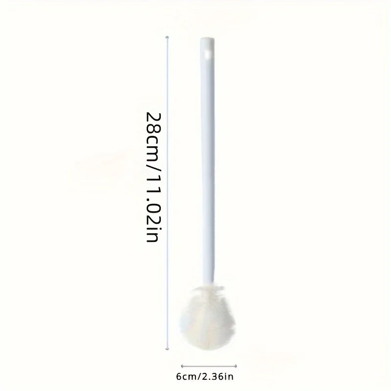 Long Handle Foldable Rotatable Bottle Brush Soft Silicone 360 Full Dead Spot Cleaner For Baby Feeding Bottles Narrow Mouth Cups - view 5