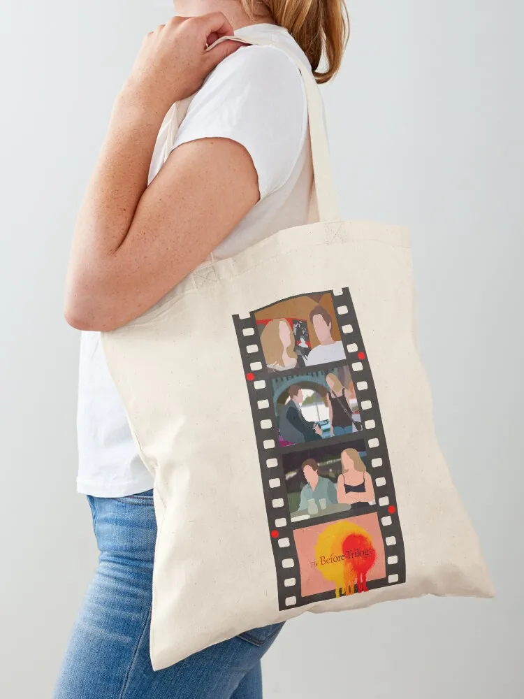 Before Sunrise, Sunset, Midnight Tote Bag Shopper handbag shopping bags foldable great bag tote bag custom
