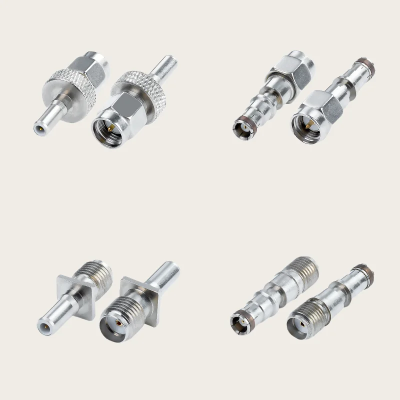 

1PCS/lot Pure copper SMA to FAKRA adapter test head FAKRA Male to SMA female RF cable connector