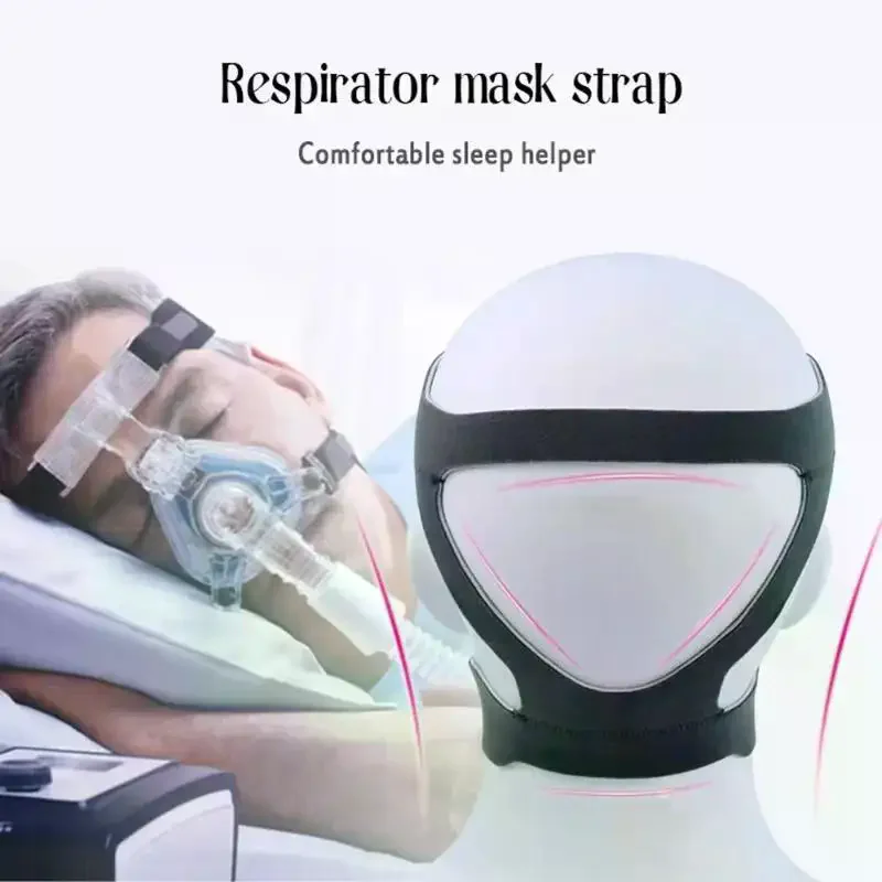 

1 шт. маска Cpap, головной убор, эластичный ремешок для маски CPAP для всех дыхательных вентиляционных масок, ремешок