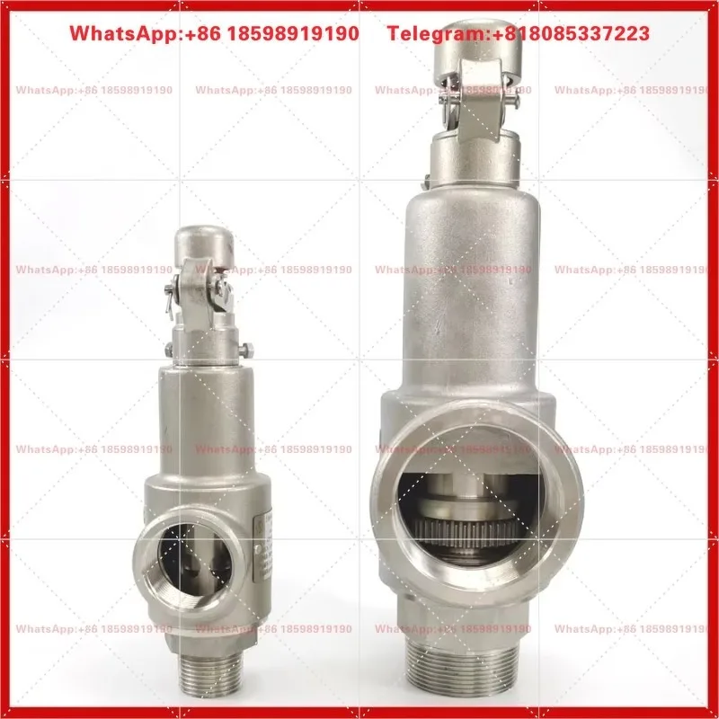 A28W-16P/A28Y-16P/A28H-16P stainless steel safety valve fully open spring steam corrosion-resistant