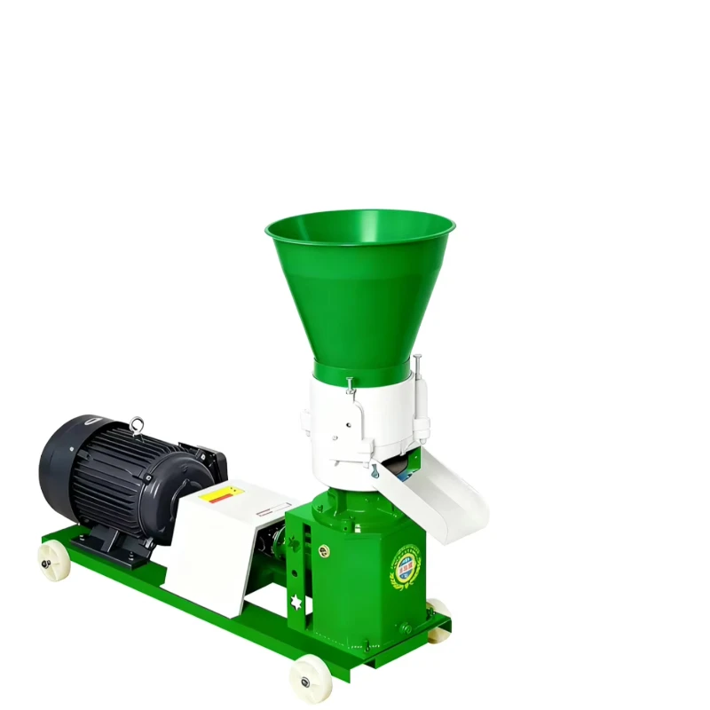 Высокоэффективная автоматическая новая машина для производства кормов для скота, 380 В, для использования на ферме из стали