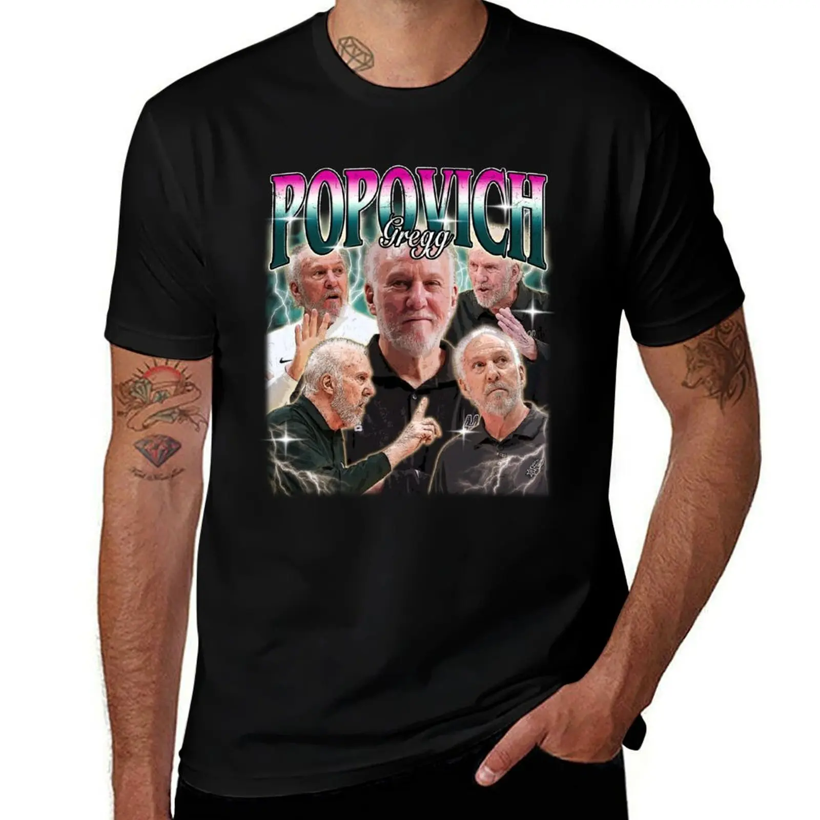 

Gregg Popovich Vintage 90's T-Shirt cute clothes graphic shirts custom t-shirts funny shirt cotton men tshirt