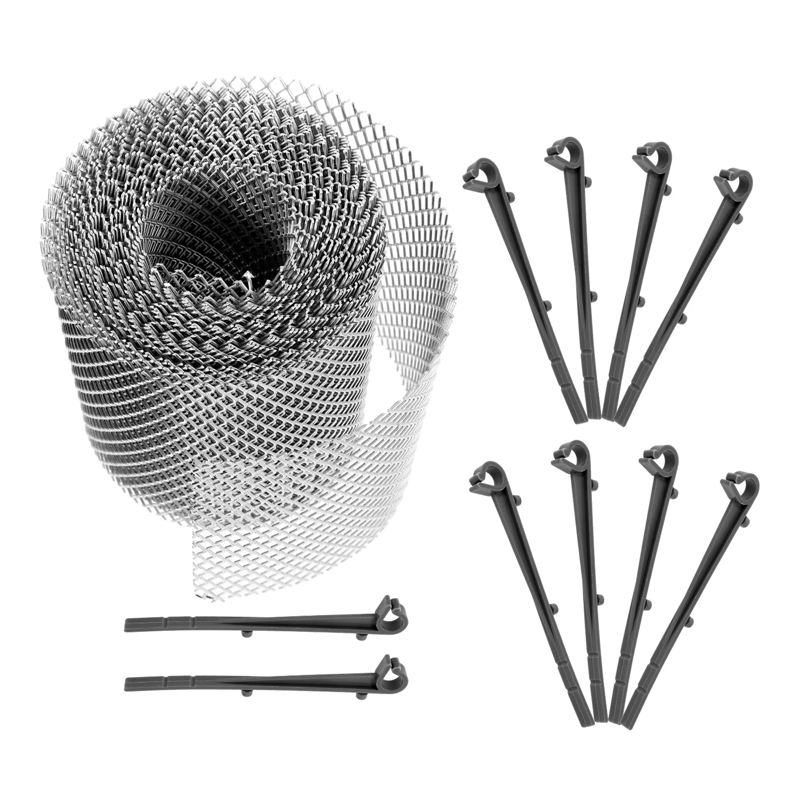 1 مجموعة 1 مجموعة مزراب الحرس غطاء شبكي للصرف خندق مكافحة حجب تصفية ورقة الحطام حماية المعاوضة شبكة لفة للشاشة ل #3