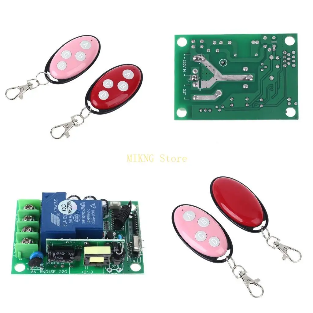 

Wireless Remote Control Switch Receiver 12V 24V 433 MHz Light Transmitter best sale