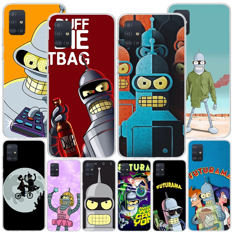 Cartoon F-Futuramas Phone Case For Samsung Galaxy A51 A41 A31 A21S A11 A01 A71 A50S A40 A30 A20S A10S A6 A7 A8 A9 Print Cover