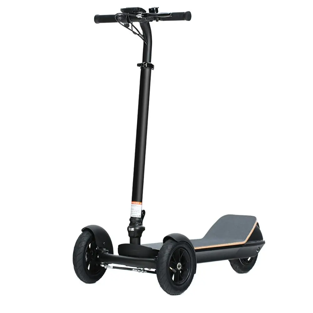 2019 Newest Foldable 8Inch 48V 8.8AH With LED Light Three Wheel  Electric Scooter 25km/h Electronic