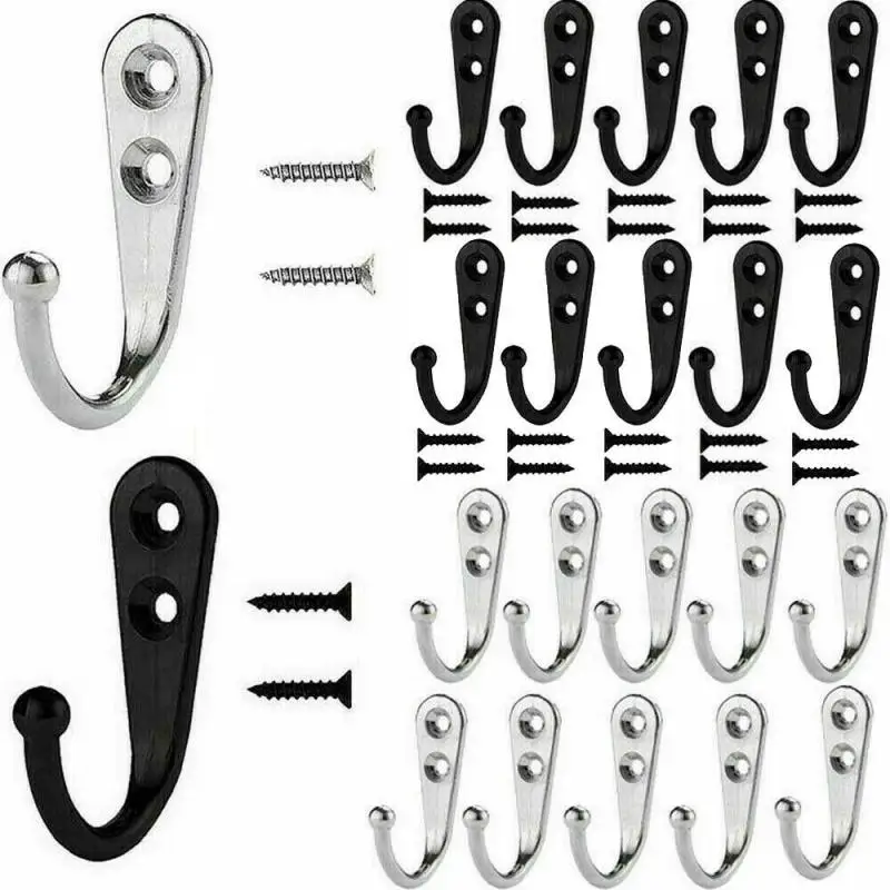 Key Hanger Load-bearing Hooks Retro Home Storage Hook Organizer Kitchen Bathroom Accessories Anti-collision Coat Hooks