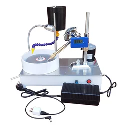 Jewelry Lapidary Machine 120W Faceting Gemstone Polishing Machine Jade Gem Processing Grinding Equipment