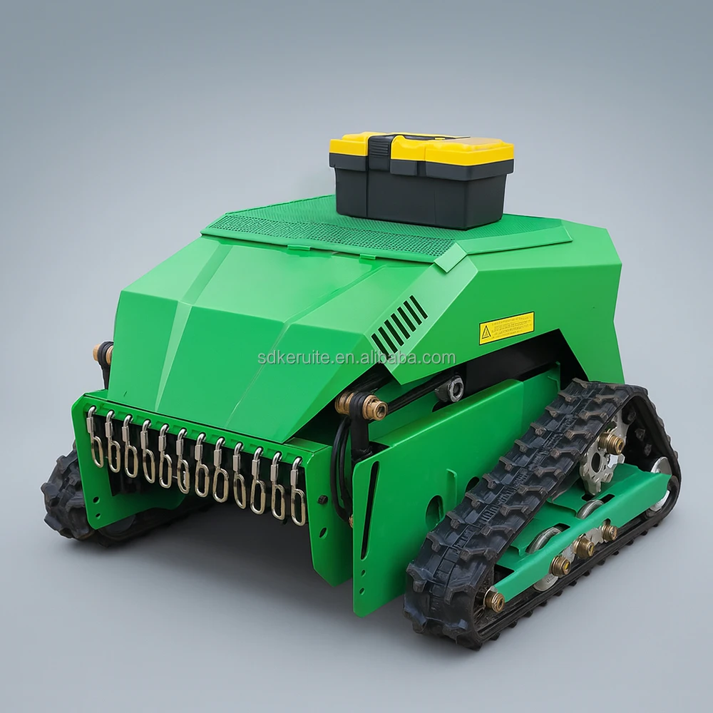 Keruite Factory Direct Multi-function Tall Grass Vine Flail Mower with Remote Control for All Terrains