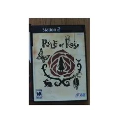 PS2 rule of rose With Manual Copy Disc Game Unlock Console Station 2 Retro Optical Driver Retro Video Game Machine Parts