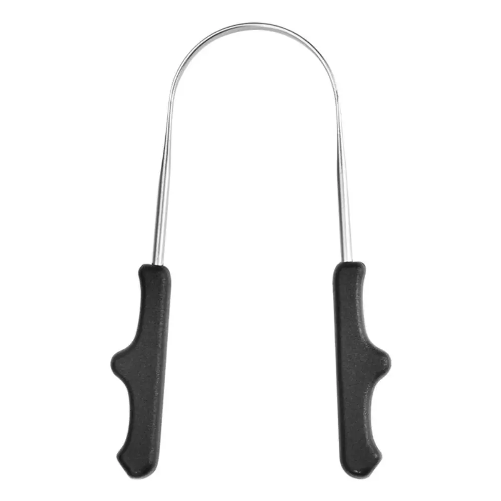 

Прочный скребок для языка из нержавеющей стали U-образной формы для удаления неприятного запаха изо рта, инструмент для ухода за полостью рта, портативное средство для свежего дыхания для мужчин