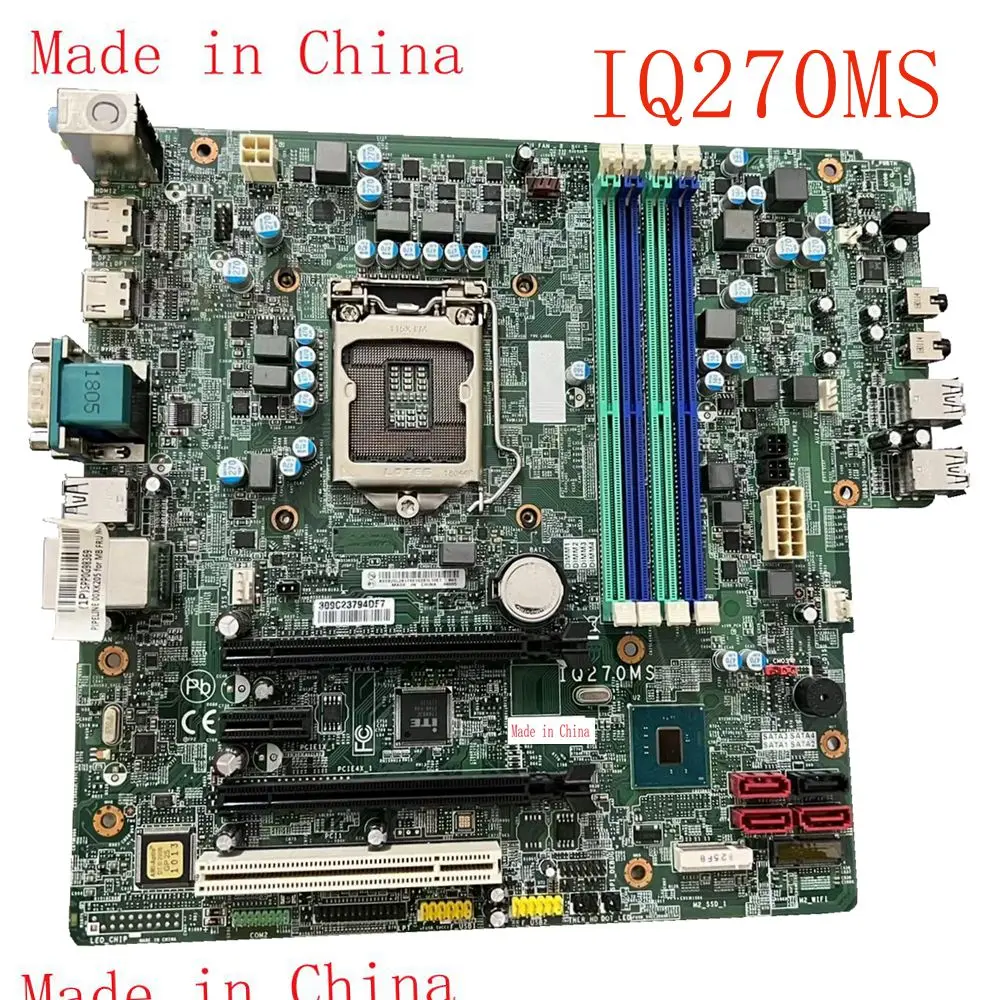 

IQ270MS desktop motherboard Q270 DDR4 1151 for Lenovo ThinkCentre M910s M910t P920 motherboard 100% test ok send